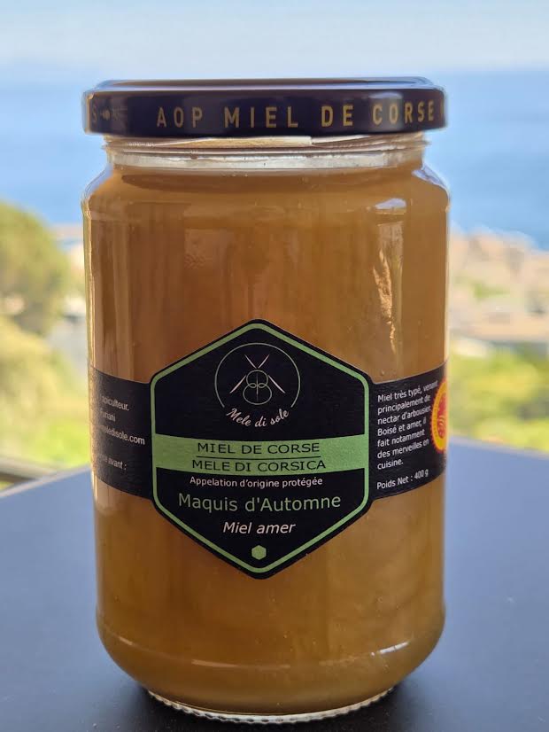 Corsican Autumn Maquis Honey (Maquis d’Automne) – 400g
