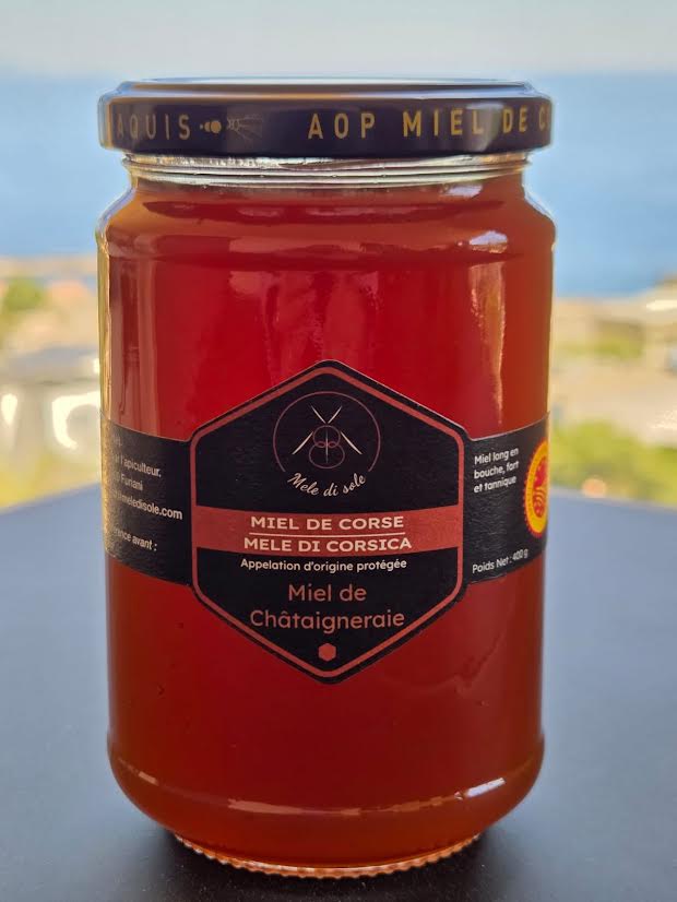 Corsican Chestnut Honey (Miel de Châtaigneraie) – 400g